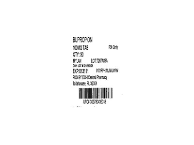 Bupropion Hydrochloride Tablets 100 mg Bottles (Bupropion 100mg (mylan))